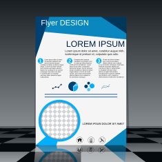 Brochure cover vector template N23