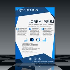 Brochure cover vector template N26