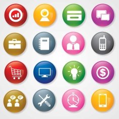 Universal web icon set for Web & Mobile N7