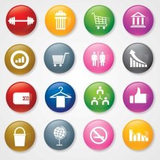 Universal web icon set for Web & Mobile N8