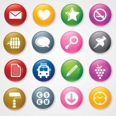 Universal web icon set for Web & Mobile N9