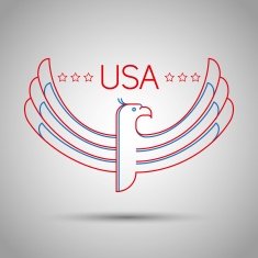 Made in the USA Symbol with American color N6