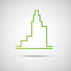 Eco city Real Estate icon Vector design N8