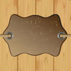 leather label