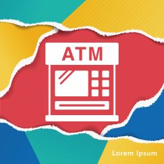 financial bank ATM icon N8