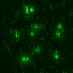Digital code background N3