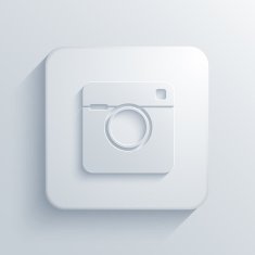 Vector modern camera light icon