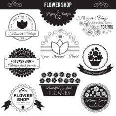 Flower Shop Logos N3