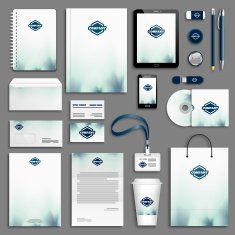 Corporate identity template set N15