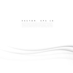 Vector white of wavy banner N5
