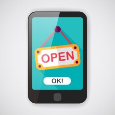 shopping store sign flat icon with long shadow eps10 N11