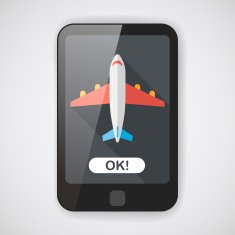 Transportation airplane flat icon with long shadow eps10 N11
