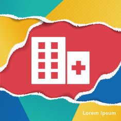 hospital building icon