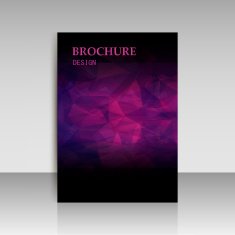 Abstract modern cover report brochure flyer template N8