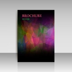 Abstract modern cover report brochure flyer template N9