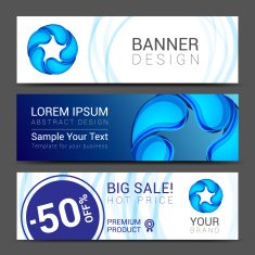 Water drops vector ecology background template business