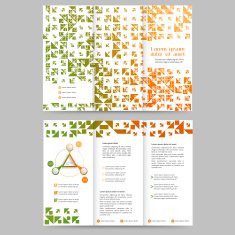 Abstract brochure template N11