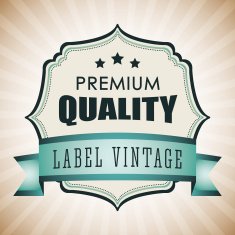 Vintage and retro label design N9
