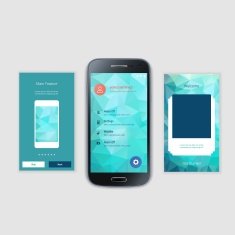 Mobile Screens User Interface Kit Modern user interface UX UI N28 free ...