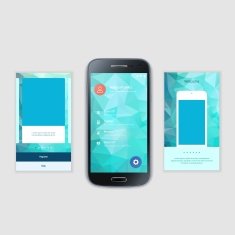 Mobile Screens User Interface Kit Modern user interface UX UI N29