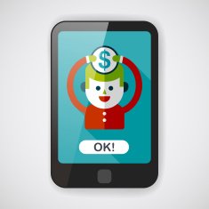person holding money flat icon with long shadow eps10 N8
