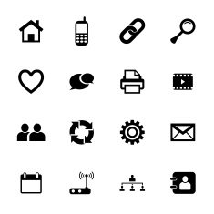 Universal Icon Set For Website & Mobile N68