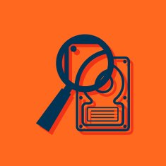 icon of hard disk search