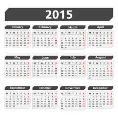 Calendar 2015 N19