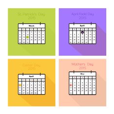 Spring holiday card collection