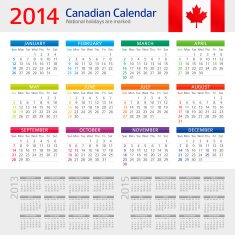 Canadian Calendar 2014 free image download