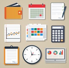 Set of business elements marketing reporting