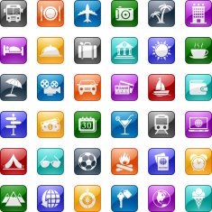 Travel Icons Set