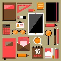Flat modern design vector stylish illustration