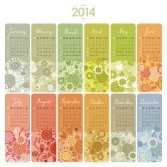 Calendar Set for 2014
