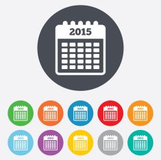 Calendar sign icon Date or event reminder N4