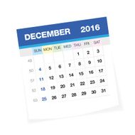 December 2016 calendar N5