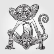 Chinese Zodiac Monkey N10