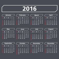 Calendar 2016 N31