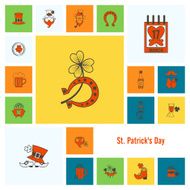 Saint Patricks Day Icon Set N20