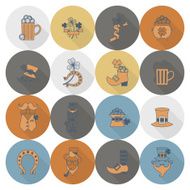 Saint Patricks Day Icon Set N36
