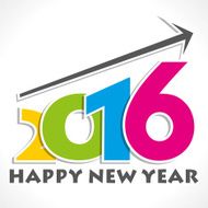 happy new year 2016 design N20