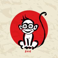 Chinese Zodiac Monkey N25