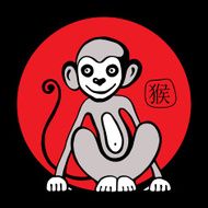 Chinese Zodiac Monkey N27