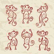 Chinese Zodiac Monkey N31