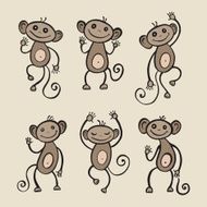 Chinese Zodiac Monkey N32