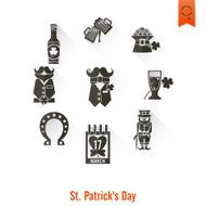 Saint Patricks Day Isolated Icon Set N41