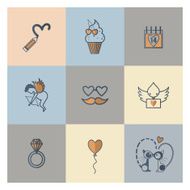 Happy Valentines Day Icons N12