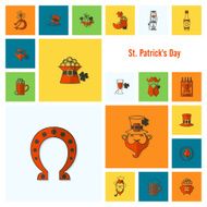 Saint Patricks Day Icon Set N66