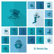 Saint Patricks Day Icon Set N69
