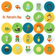 Saint Patricks Day Icon Set N70